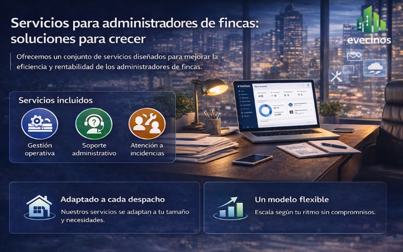 Servicios para administradores de fincas: soluciones para crecer Servicios para administradores de fincas