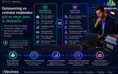 Outsourcing vs contratar empleados: qué es mejor para tu despacho