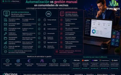 Automatización vs gestión manual en comunidades de vecinos