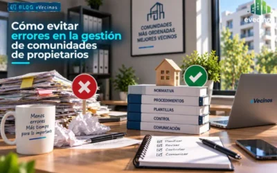 Cómo evitar errores en la gestión de comunidades de propietarios