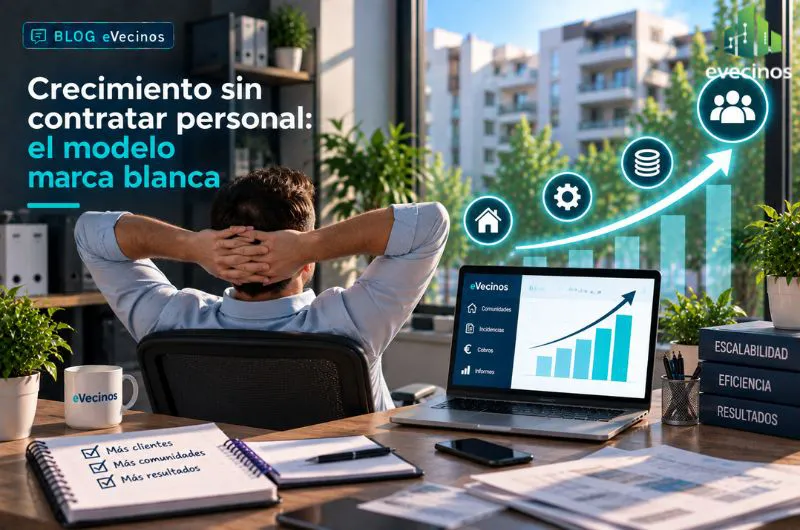 Crecimiento sin contratar personal: el modelo marca blanca