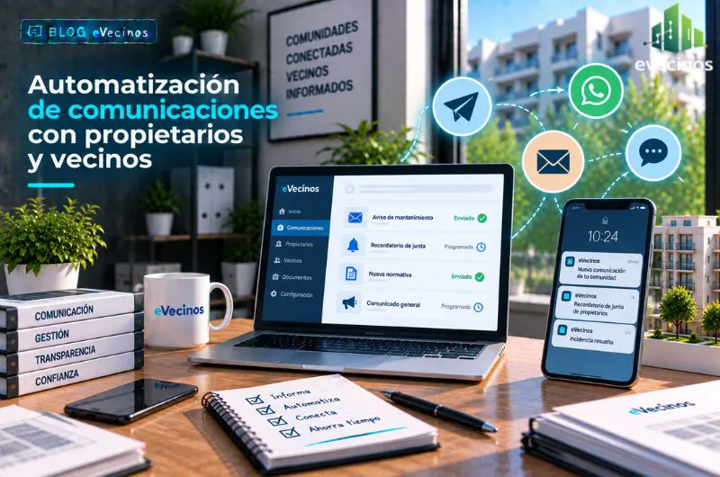 Automatización de comunicaciones con propietarios y vecinos