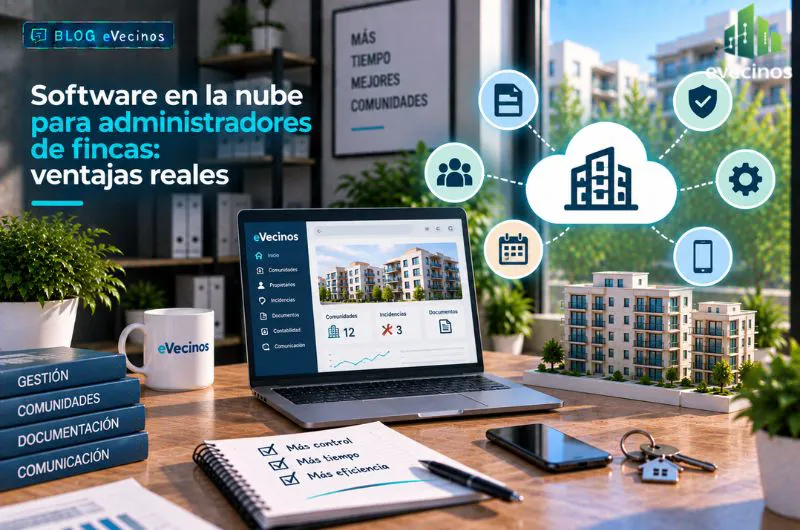 Software en la nube para administradores de fincas: ventajas reales
