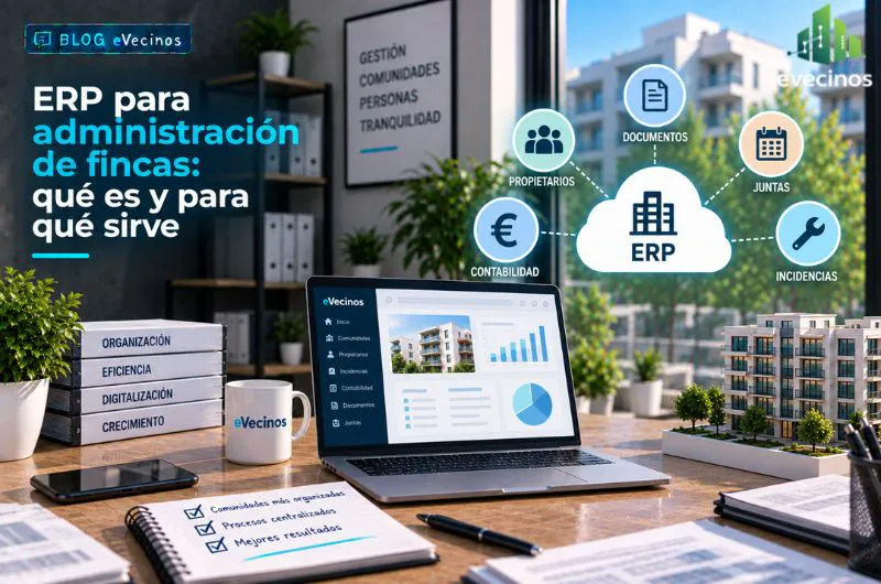 ERP para administración de fincas: qué es y para qué sirve