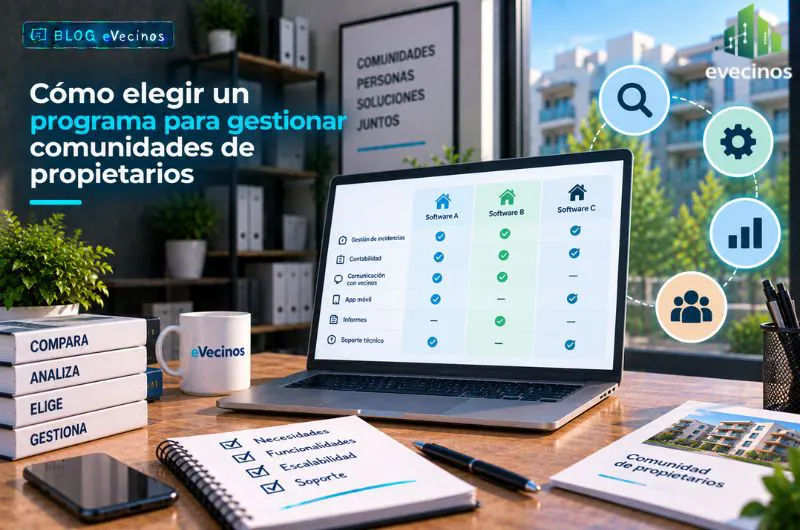 Cómo elegir un programa para gestionar comunidades de propietarios