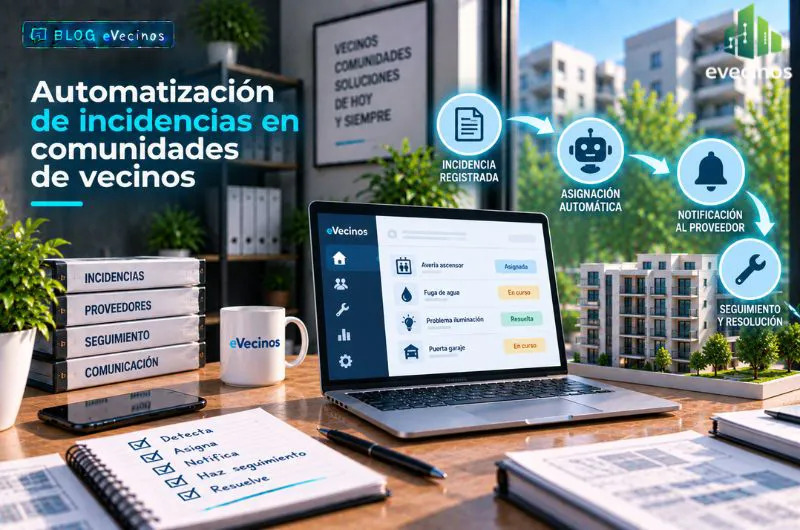 Automatización de incidencias en comunidades de vecinos