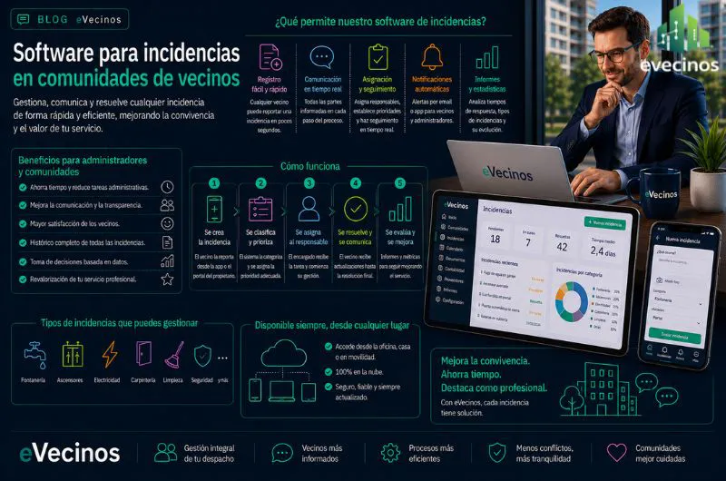 Software para incidencias en comunidades de vecinos